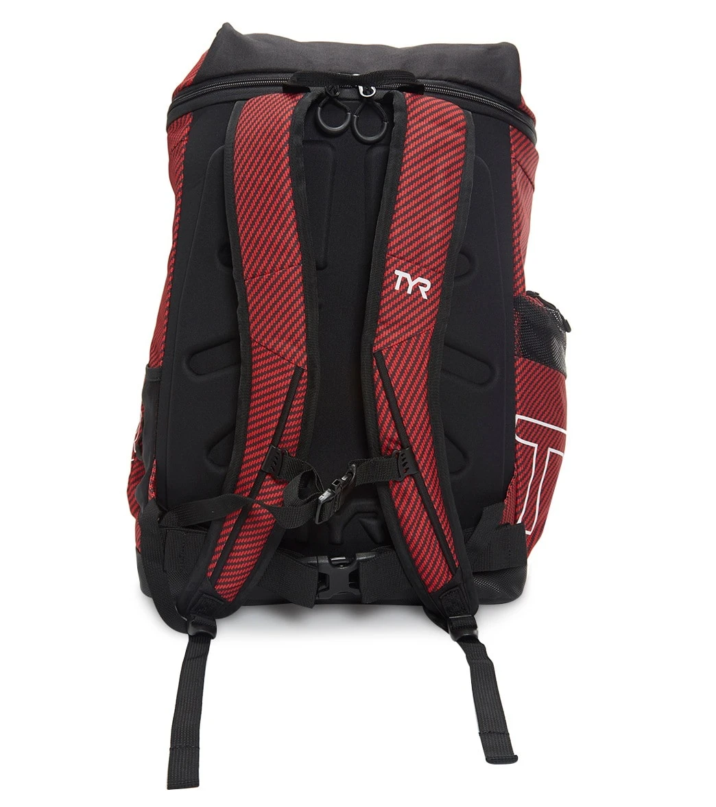 TYR Alliance 45L Team Carbon Print Backpack 6 TYR Alliance 45L Team Carbon Print Backpack - Image 4