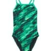 TYR Girls' Vitric Diamondfit One Piece Swimsuit -TYR Store 6663778304168 green 1a