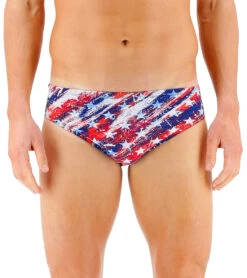 TYR Men's Homeland Racer Brief Swimsuit