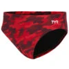 TYR Boys' Camo Racer Brief Swimsuit -TYR Store 7415993467048 redcamo 1a