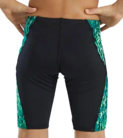 TYR Boys' Atolla Blade Jammer Swimsuit -TYR Store 7539506741416 green 3a