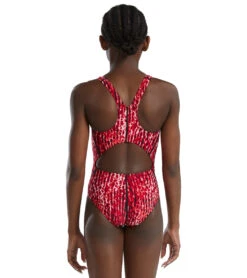 TYR Girls' Atolla Maxfit One Piece Swimsuit -TYR Store 7539508019368 red 3a