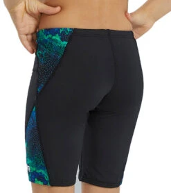 TYR Boys' Diploria Blade Jammer Swimsuit -TYR Store 7539512082600 bluegreen 3a