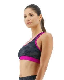 TYR Durafast Elite® Women's Lyn Racerback - Blackout Camo -TYR Store BLYFBC7A 001 alt03