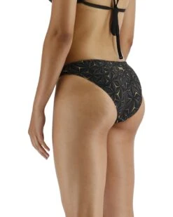 TYR Durafast Elite® Women's Full Coverage Bikini Bottom Swimsuit - Obsidian -TYR Store BOBS7A 008 alt03