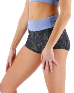 TYR Durafast Elite® Women's Casey Boyshort - Carbon Hex -TYR Store BSCCHX7A 001 alt04