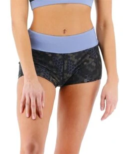 TYR Durafast Elite® Women's Casey Boyshort - Carbon Hex