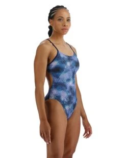 TYR Durafast Elite® Women's Cutoutfit Swimsuit - Starhex -TYR Store CSHX7A 986 alt06