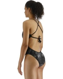 TYR Durafast Elite® Women's Crosscut Tieback Swimsuit - Turbulent -TYR Store CTTUR7A 927 alt03