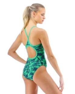 TYR Durafast Elite® Women's Diamondfit Swimsuit - Camo -TYR Store DCAM7A 310 alt03