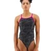 TYR Durafast Elite® Women's Diamond Controlfit Swimsuit - Blackout Camo -TYR Store DFBC7A 001 main01