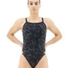 TYR Durafast Elite® Women's Diamond Controlfit Swimsuit - Carbon Hex
