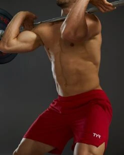 TYR Men's Deck-X Swim Short - Solid -TYR Store DKS7A 610 alt08