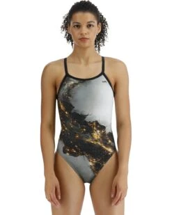 TYR Durafast Elite® Women's Diamondfit Swimsuit - Pyrite