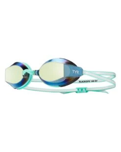 TYR Women's Black Ops 140 EV Mirrored Racing Goggles -TYR Store LGBKOPFM 299 main01