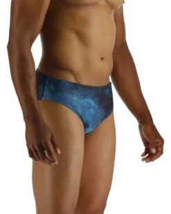 TYR Durafast Elite® Men's Brief Swimsuit - Cosmic Night -TYR Store RCMN7A 978 alt06
