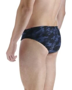 TYR Durafast Elite® Men's Brief Swimsuit - Midnight Camo -TYR Store RMCM7A 401 alt03