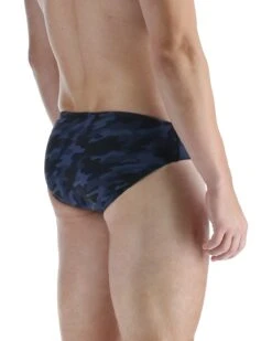 TYR Durafast Elite® Men's Brief Swimsuit - Midnight Camo -TYR Store RMCM7A 401 alt05