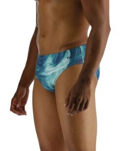 TYR Durafast Elite® Men's Brief Swimsuit - Mezio -TYR Store RMEZ7A 978 alt03