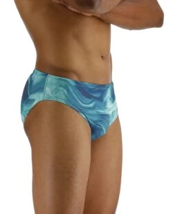 TYR Durafast Elite® Men's Brief Swimsuit - Mezio -TYR Store RMEZ7A 978 alt06