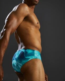 TYR Durafast Elite® Men's Brief Swimsuit - Mezio -TYR Store RMEZ7A 978 alt08