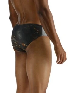 TYR Durafast Elite® Men's Brief Swimsuit - Pyrite -TYR Store RPYR7A 751 alt05