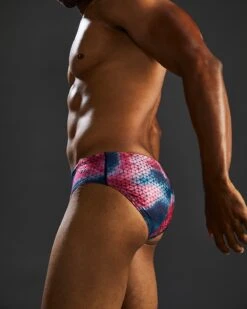 TYR Durafast Elite® Men's Brief Swimsuit - Starhex -TYR Store RSHX7A 611 alt10