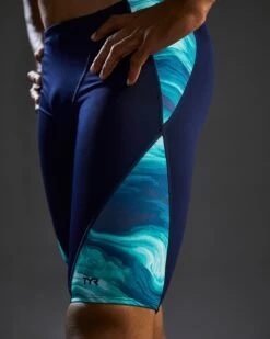 TYR Durafast Elite® Men's Blade Jammer Swimsuit - Mezio -TYR Store SBMEZ7A 978 alt08