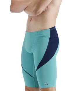 TYR Durafast Elite® Men's Curve Splice Jammer Swimsuit - Solid -TYR Store SCSOD7A 888 alt03