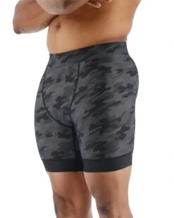 TYR Durafast Elite® Men's Jammer Swimsuit - Blackout Camo -TYR Store SFBC7A 001 alt03