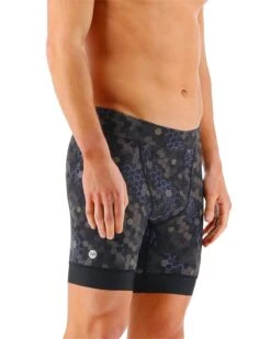 TYR Durafast Elite® Men's Workout Jammer Swimsuit - Carbon Hex -TYR Store SFCHX7A 100 alt06