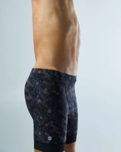 TYR Durafast Elite® Men's Workout Jammer Swimsuit - Carbon Hex -TYR Store SFCHX7A 100 alt08