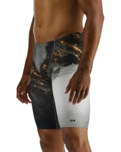 TYR Durafast Elite® Men's Jammer Swimsuit - Pyrite -TYR Store SPYR7A 751 alt02