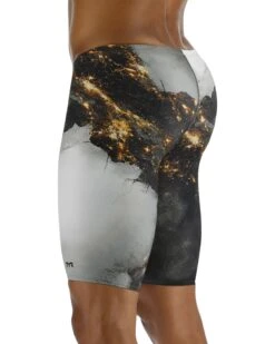 TYR Durafast Elite® Men's Jammer Swimsuit - Pyrite -TYR Store SPYR7A 751 alt03