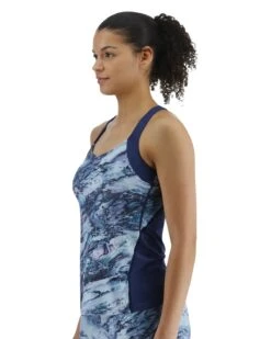 TYR Women's Lola Tank - Shale -TYR Store TLOSHA7A 461 alt03