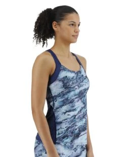 TYR Women's Lola Tank - Shale -TYR Store TLOSHA7A 461 alt06