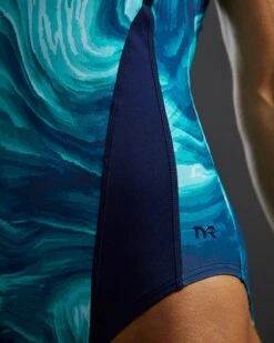TYR Durafast Elite® Women's Max Splice Controlfit Swimsuit - Mezio -TYR Store TSPMEZ7A 978 alt10