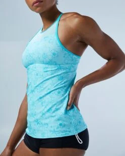 TYR Women's Tessa Tank - Boho Floral -TYR Store TTEBOF7A 342 alt08