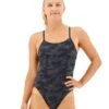 TYR Durafast One® Women's Cutoutfit Swimsuit - Blackout Camo -TYR Store cbca7a 022 main01