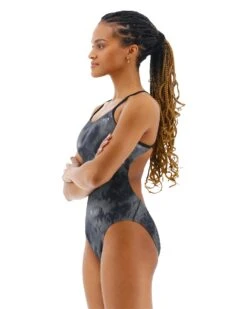 TYR Durafast Elite® Women's Cutoutfit Swimsuit - Turbulent -TYR Store ctur7a 927 alt03 8