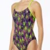 TYR Durafast One® Women's Cutoutfit Swimsuit - Waikiki -TYR Store cwai7a 728 alt05 10