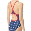 TYR Durafast One® Women’s Diamondfit Swimsuit - Star Spangled -TYR Store dhgr7a 636 alt06
