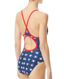 TYR Durafast One® Women’s Diamondfit Swimsuit - Star Spangled