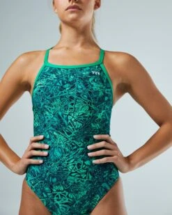 TYR Durafast Lite® Women's Diamondfit Swimsuit - Nebulous -TYR Store dneb7a 310 alt07