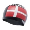 TYR Adult Silicone Swim Cap - Denmark -TYR Store lcsden 001 alt1b2