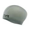 TYR Adult Long Hair Silicone Wrinkle-Free Swim Cap