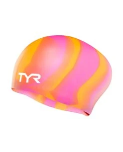 TYR Adult Silicone Long Hair Wrinkle-Free Swim Cap 5 TYR Adult Silicone Long Hair Wrinkle-Free Swim Cap -TYR Store lcslm 801 alt1 2