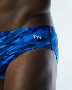 TYR Durafast Elite® Men's Brief Swimsuit - Camo -TYR Store rcam7a 420 alt08 7