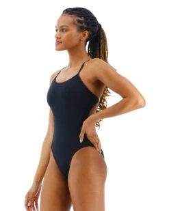 TYR Durafast One® Women's Cutoutfit Swimsuit - Solid -TYR Store tfsod7a 001 alt05