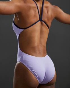 TYR Women's Durafast Elite SS Solid Cutoutfit Swimsuit -TYR Store tfsol7a 531 alt09